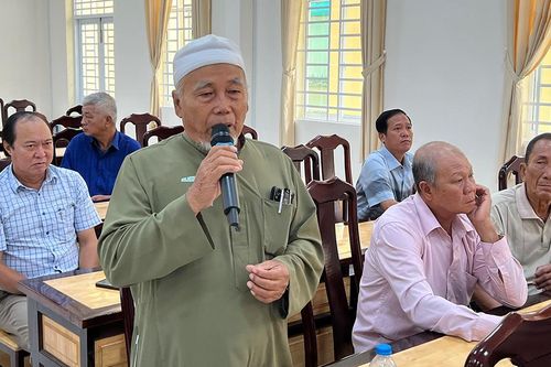 Huyện An Phú tổ chức hội nghị 'Công an lắng nghe ý kiến Nhân dân'