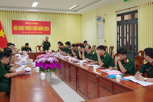 Đảng ủy Lữ đoàn 6 hội nghị phiên cuối năm