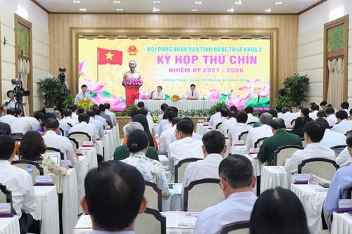 Khai mạc Kỳ họp thứ 9, Hội đồng nhân tỉnh Đồng Tháp khóa X