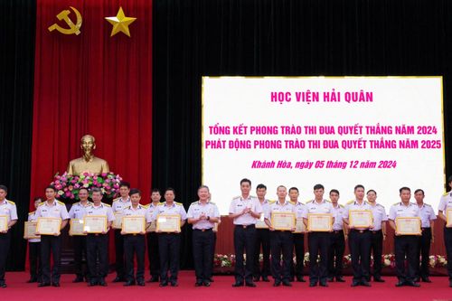 Học viện Hải quân tổ chức hội nghị quân chính năm 2024