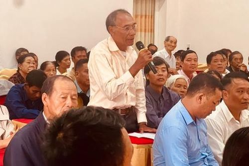 Quan tâm giải quyết kiến nghị chính đáng của cử tri