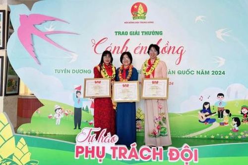 Lâm Đồng có 3 Phụ trách Đội tiêu biểu được tuyên dương toàn quốc