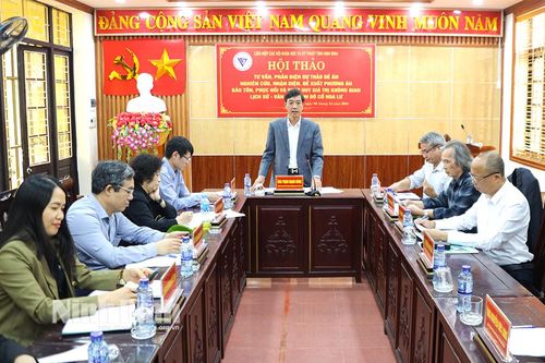 Hội thảo tư vấn phản biện dự thảo Đề án 'Nghiên cứu, nhận diện, đề xuất phương án bảo tồn, phục hồi và phát huy giá trị không gian lịch sử-văn hóa kinh đô cổ Hoa Lư'