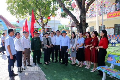 Kiểm tra, thẩm định xét công nhận các xã đạt chuẩn NTM nâng cao, NTM kiểu mẫu năm 2024