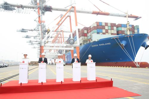Hàng hóa thông qua Cảng Tân cảng - Cái Mép Thị Vải năm 2024 vượt mốc 1 triệu TEU