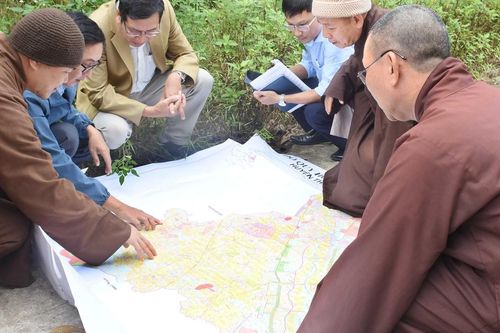 Quảng Nam: Ban Tôn giáo tỉnh khảo sát, chọn địa điểm xây dựng Trường Trung cấp Phật học