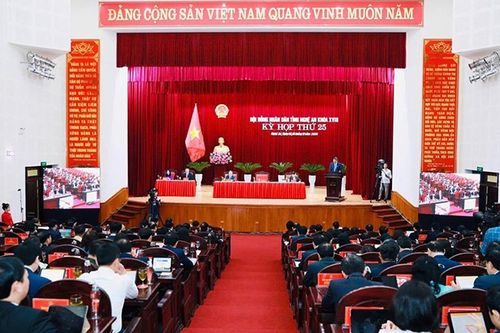 Nghệ An: Khai mạc Kỳ họp thứ 25, HĐND tỉnh khóa XVIII, nhiệm kỳ 2021 – 2026