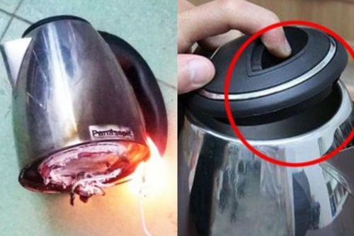 Sai lầm khi sử dụng ấm siêu tốc, 10 gia đình có 8 nhà mắc phải