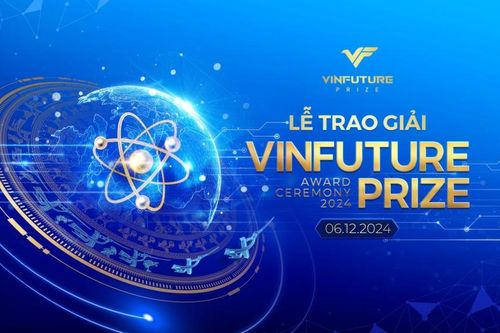 Lễ trao giải VinFuture 2024 sẽ được truyền hình trực tiếp trên VTV1