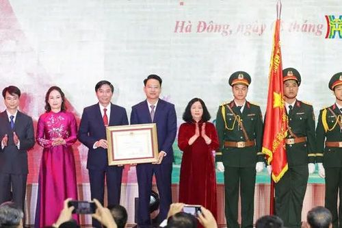 Bí thư Thành ủy dự Lễ kỷ niệm 120 năm thành lập quận Hà Đông
