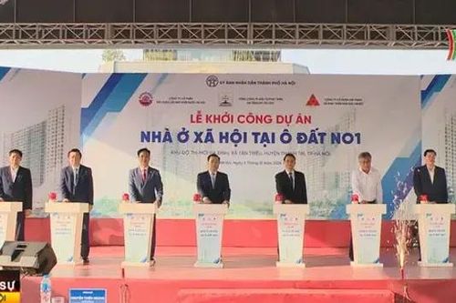 Khởi công dự án nhà ở xã hội tại huyện Thanh Trì