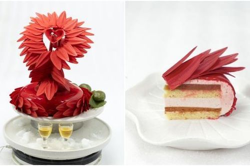 Bánh cưới nhân trầu cau gây 'choáng' với nghi thức rót rượu có 1-0-2 khiến giám khảo đi từ bất ngờ đến hài lòng