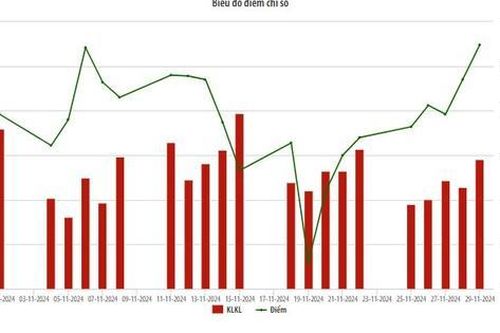 UPCoM tháng 11/2024: Nhà đầu tư nước ngoài mua ròng hơn 459 tỷ đồng
