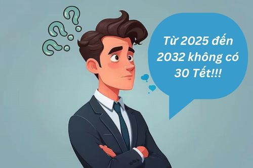 Vì sao 8 năm liền kể từ 2025, Tết Nguyên đán không có ngày 30 Tết?