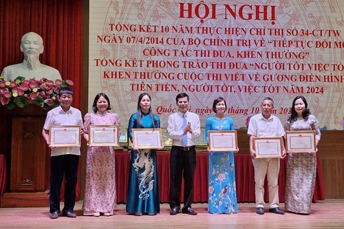 Hà Nội tặng danh hiệu 'Người tốt, việc tốt' cho 25 cá nhân