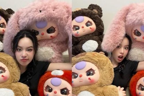 Hoa hậu Thanh Thủy 'đu trend' đập kiện hộp mù Baby Three siêu dễ thương