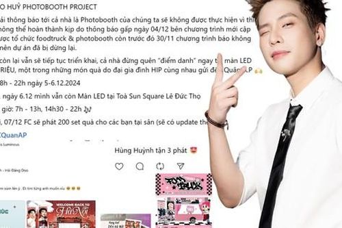 Dự án bị hủy, fan Quân A.P chạnh lòng nhìn các nhà khác tưng bừng dự án