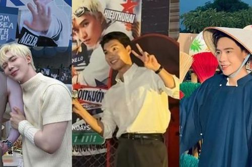HIEUTHUHAI fanchant cùng fan, Quang Hùng MasterD hỏi thăm fan nhí tại food truck