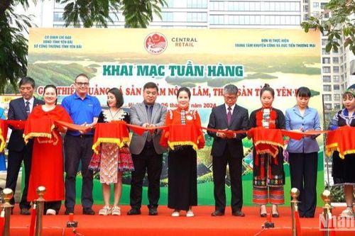 Giới thiệu, quảng bá nông sản tỉnh Yên Bái tại Hà Nội