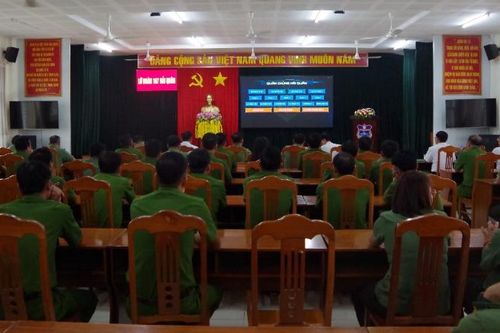 Tuyên truyền biển đảo cho học viên Trường đại học An ninh nhân dân