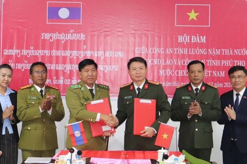 Tăng cường hợp tác an ninh giữa tỉnh Phú Thọ và tỉnh Luông Nặm Thà (Lào)