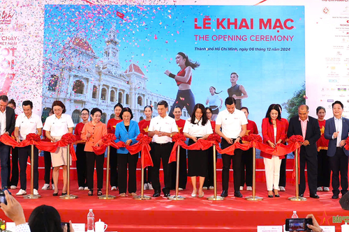 Chuỗi hoạt động sôi nổi tại Giải Marathon quốc tế TP Hồ Chí Minh Techcombank