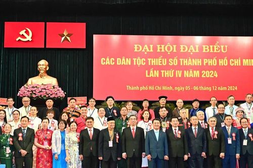 Đại hội Đại biểu các dân tộc thiểu số TPHCM lần thứ IV năm 2024: Biểu tượng của sức mạnh khối đại đoàn kết toàn dân tộc
