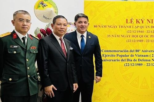 Kỷ niệm 80 năm ngày thành lập Quân đội Nhân dân Việt Nam tại Venezuela