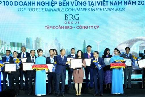 Tập đoàn BRG lần thứ tư liên tiếp được vinh danh Doanh nghiệp Bền vững Việt Nam