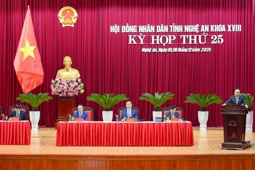 Hôm nay (6/12), HĐND tỉnh Nghệ An tiến hành chất vấn 2 nhóm nội dung