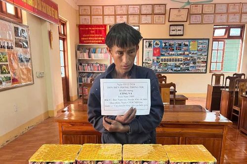 Bắt đối tượng vận chuyển pháo nổ từ nước ngoài về Nghệ An