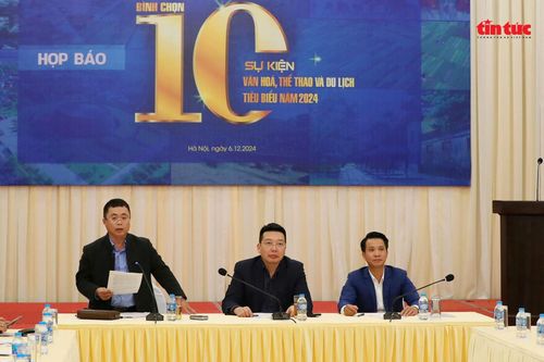 Bình chọn 10 sự kiện văn hóa, thể thao và du lịch tiêu biểu năm 2024