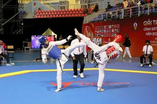 Chính thức khởi tranh giải Taekwondo Cảnh sát châu Á tại Quảng Ninh