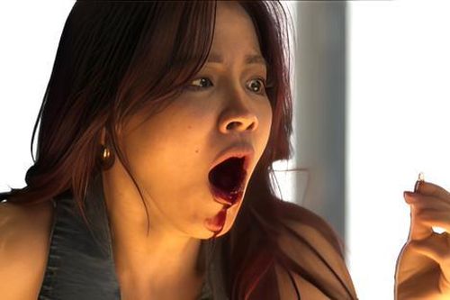 Baifern Pimchanok xuất hiện với gương mặt biến dạng khiến fan xót xa