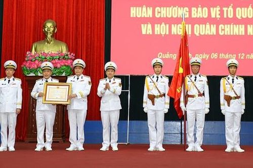 Vùng 1 Hải quân đón nhận Huân chương Bảo vệ Tổ quốc hạng Nhì