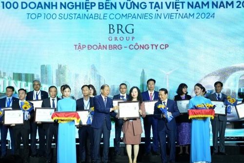 Tập đoàn BRG lần thứ tư nhận giải Doanh nghiệp bền vững