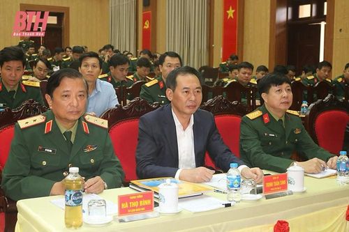 Bộ CHQS tỉnh tổ chức Hội nghị Quân chính năm 2024