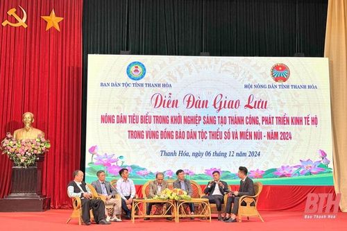 Diễn đàn giao lưu nông dân tiêu biểu khởi nghiệp vùng đồng bào dân tộc thiểu số và miền núi
