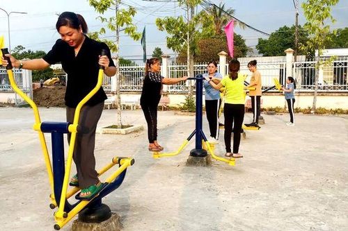 Hiệu quả từ những 'phòng tập' thể thao ngoài trời