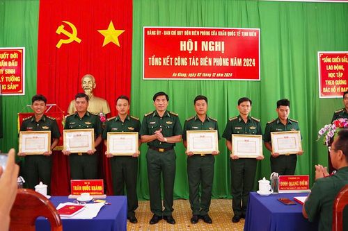 Tổng kết công tác biên phòng ở đơn vị cơ sở