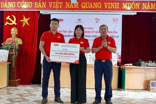 Dai-ichi Life Việt Nam hỗ trợ người dân sau bão lũ