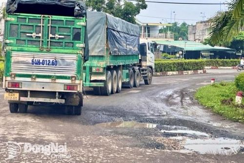 Bắt đầu sửa chữa đường dẫn lên cầu Thủ Biên tại huyện Vĩnh Cửu trong 2 tháng