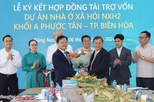 Dự án nhà ở xã hội tại phường Phước Tân được ngân hàng tài trợ vốn 66%