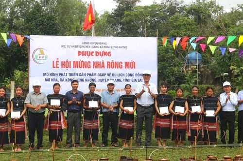 Kbang: Phục dựng Lễ hội mừng nhà rông mới