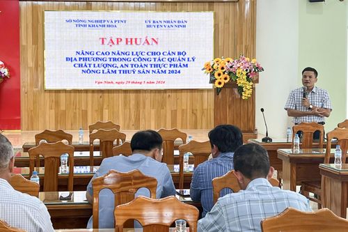 Hiệu quả phân cấp quản lý chất lượng nông lâm thủy sản