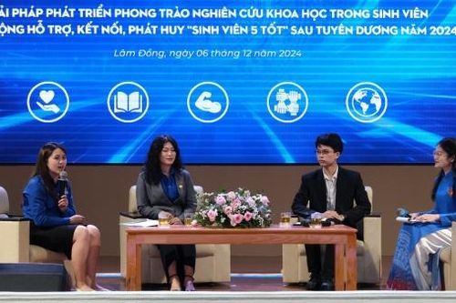 Hoạt động phát huy, kết nối, hỗ trợ Sinh viên 5 tốt