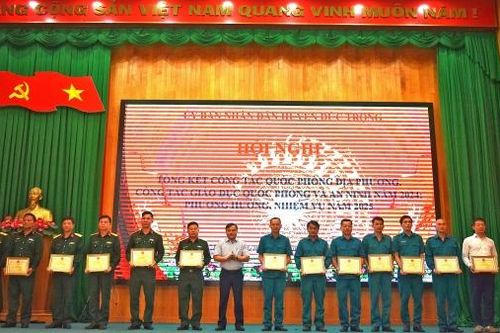 Đức Trọng: Tổng kết công tác quốc phòng địa phương năm 2024