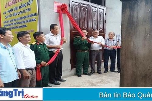 Điểm sáng xây dựng mái ấm cho hội viên nghèo