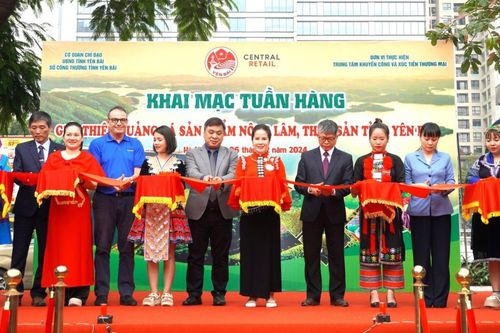 Central Retail Việt Nam khai mạc Tuần hàng giới thiệu, quảng bá sản phẩm nông lâm thủy sản tỉnh Yên Bái năm 2024