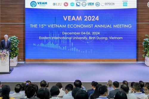 Hội nghị thường niên các nhà kinh tế Việt Nam năm 2024 thu hút nhiều học giả trong và ngoài nước